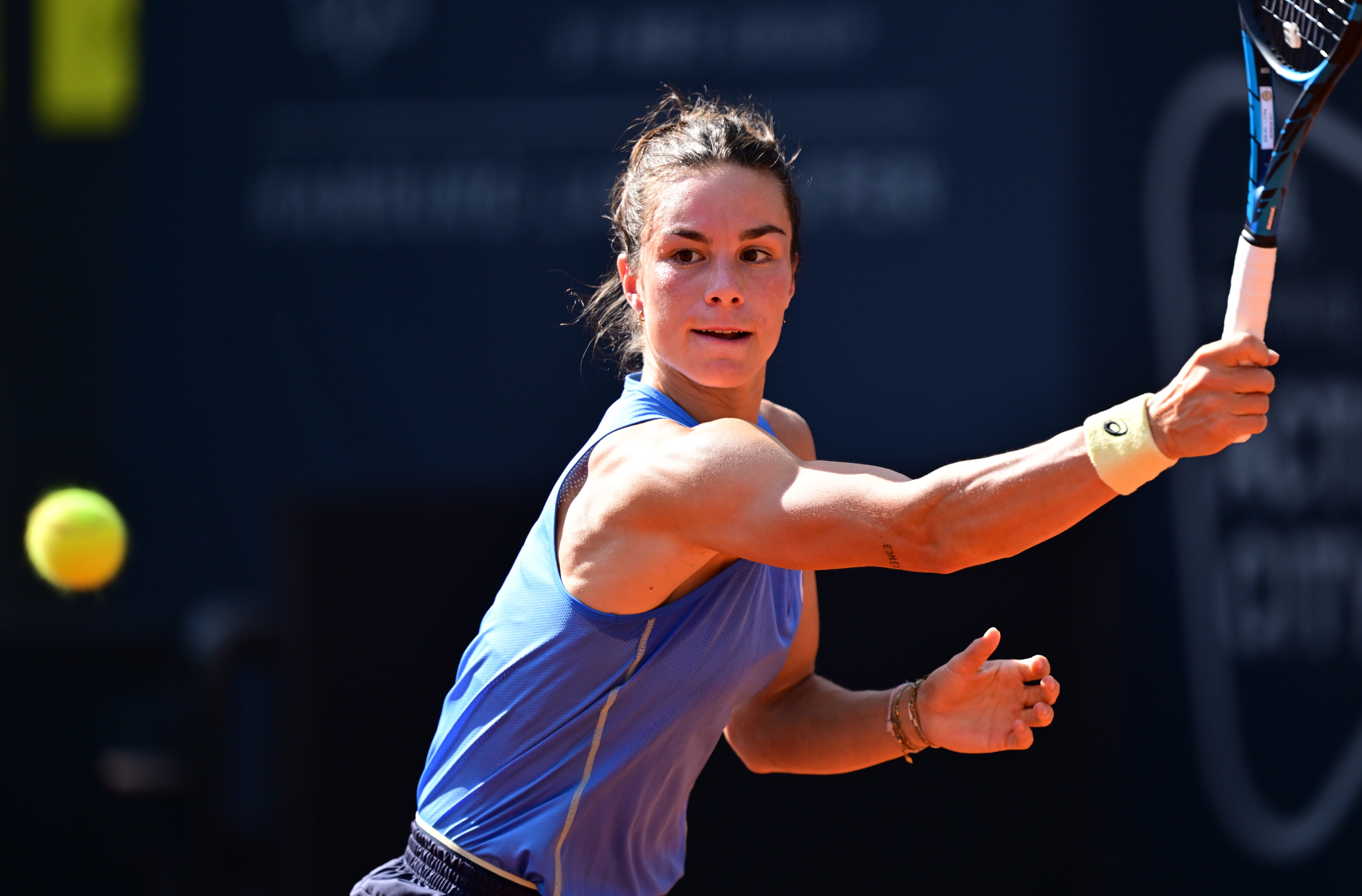 布瓦松再取突破🔥WTA250汉堡站半决赛，今年法网四强、5号种子布瓦松以6-1