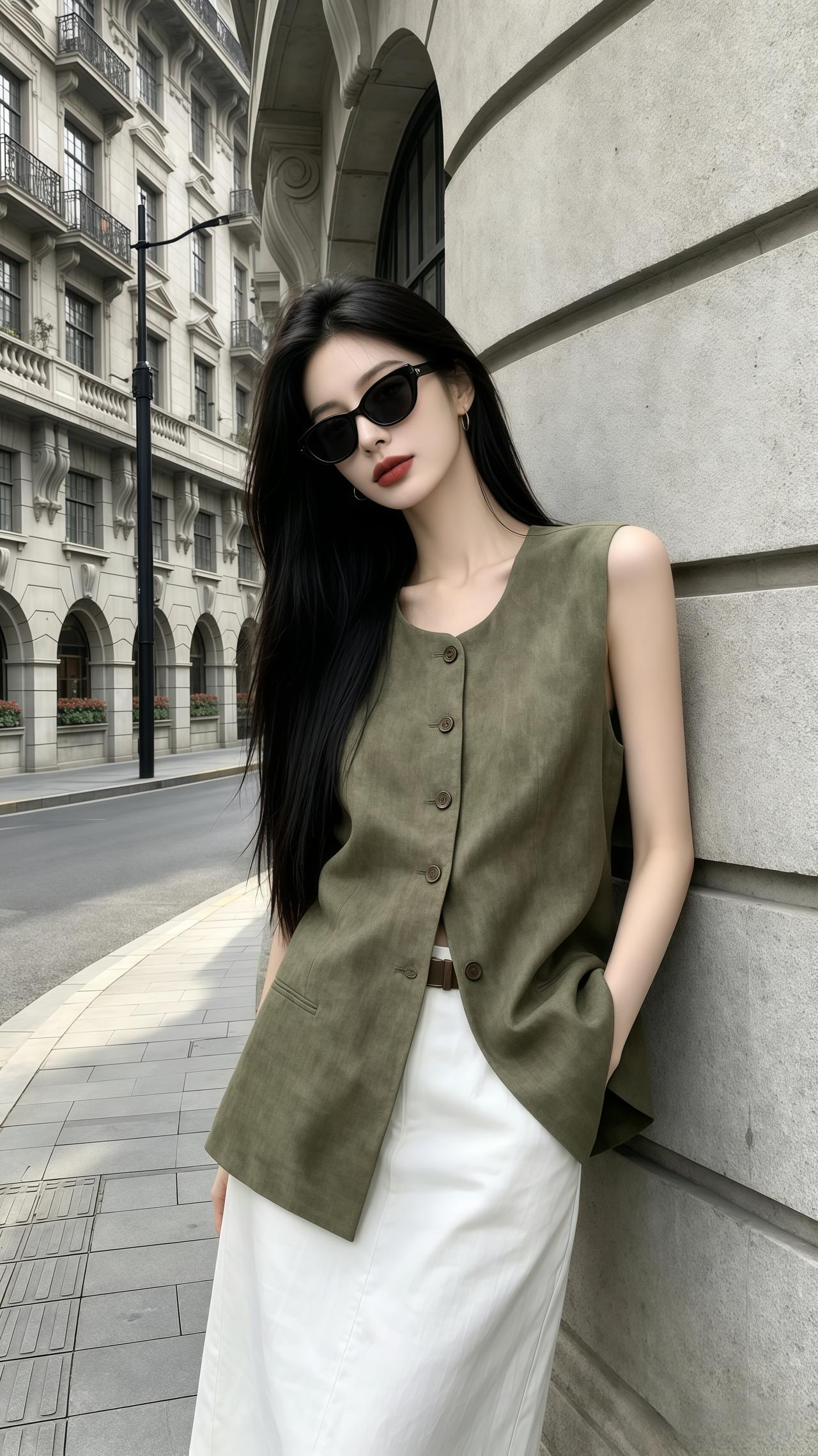 审美提升穿搭 当下流行老钱风 老钱风通勤感look 韩系穿搭气质穿搭