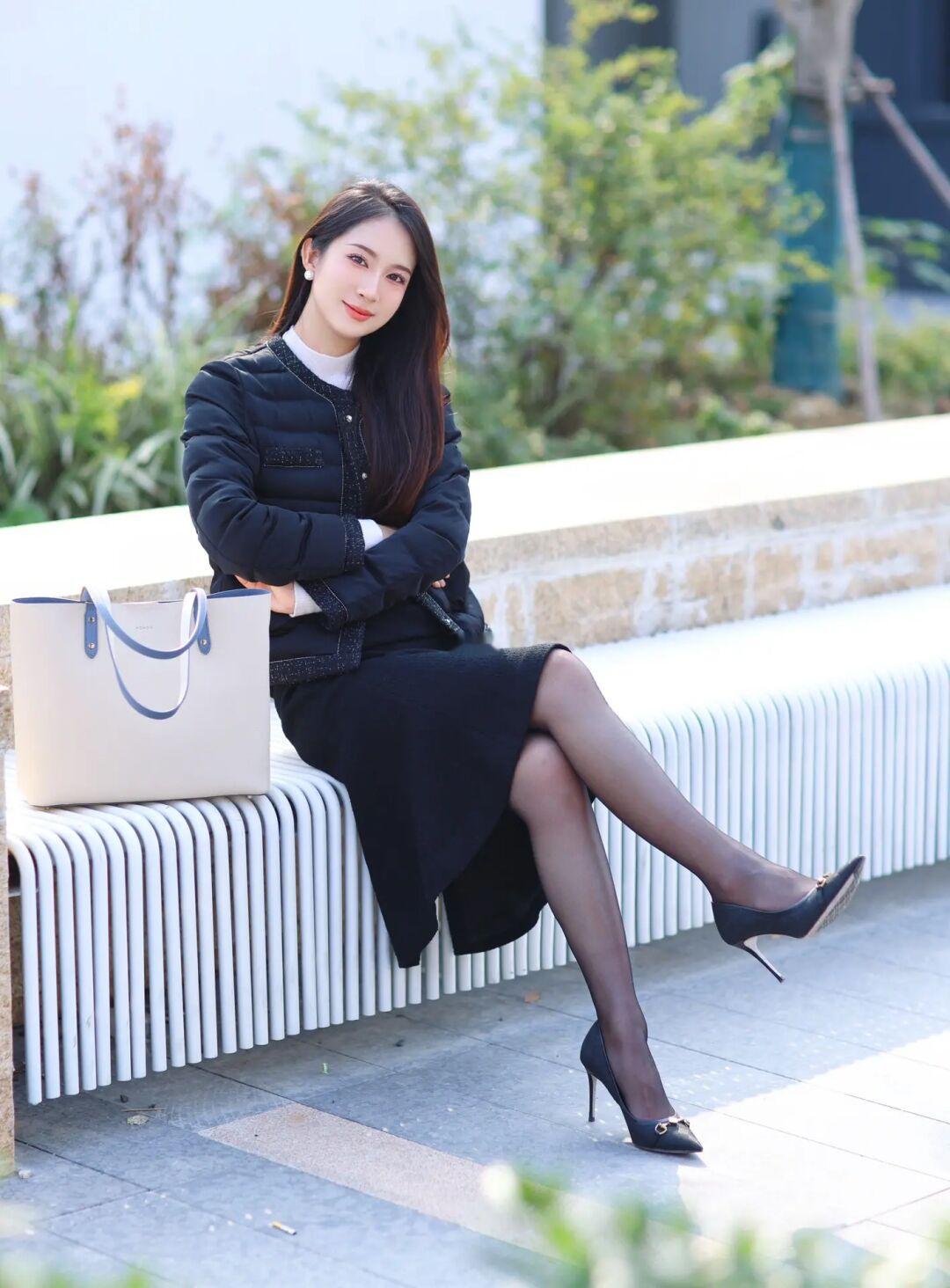 小香风➕鱼尾半裙的气质优雅✨