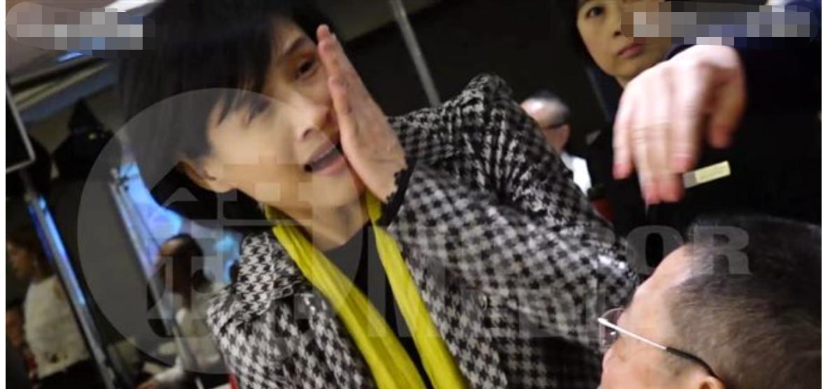 “台湾永远都不会是中国的一部分”，“文化部长”郑丽君在发表完言论后，被67岁的女
