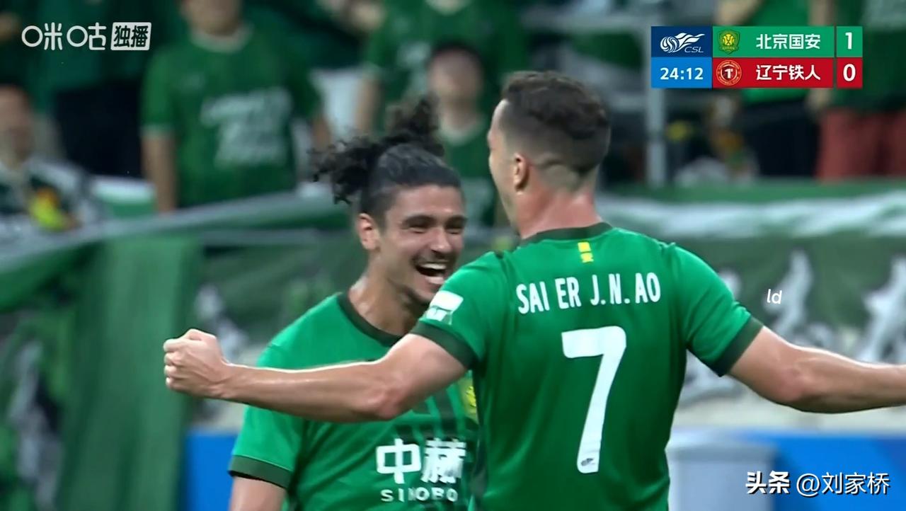 孔特真英雄！

今晚，中超联赛第19轮，北京国安主场对阵辽宁铁人，上半场比赛第2
