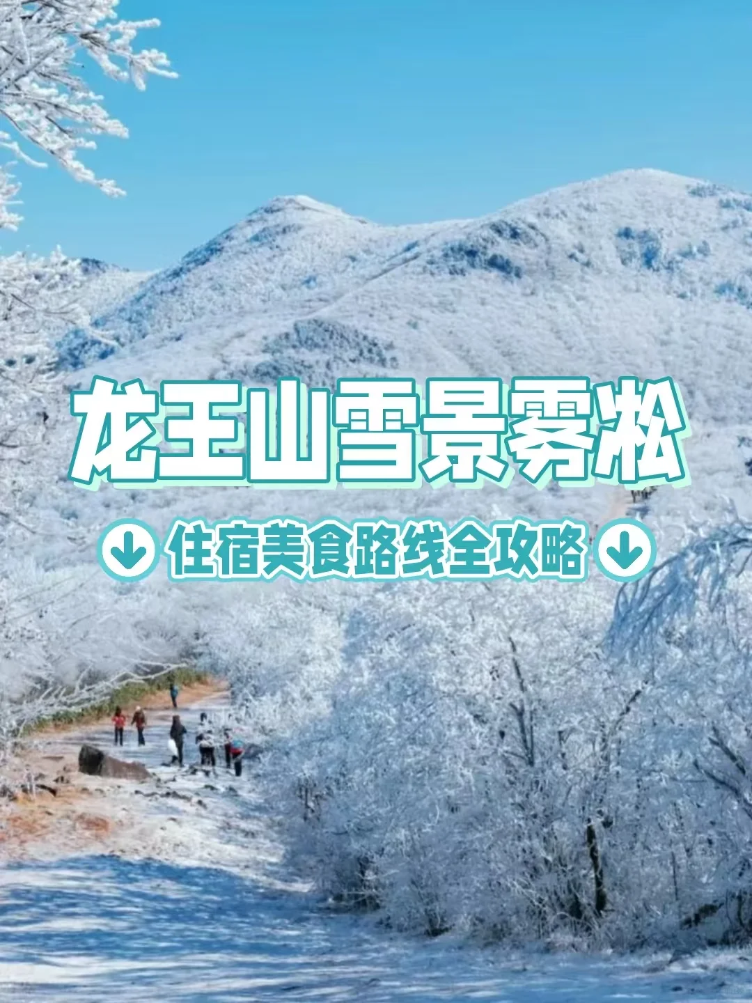 🌨️龙王山赏雪攻略，冬日仙境等你来❄️