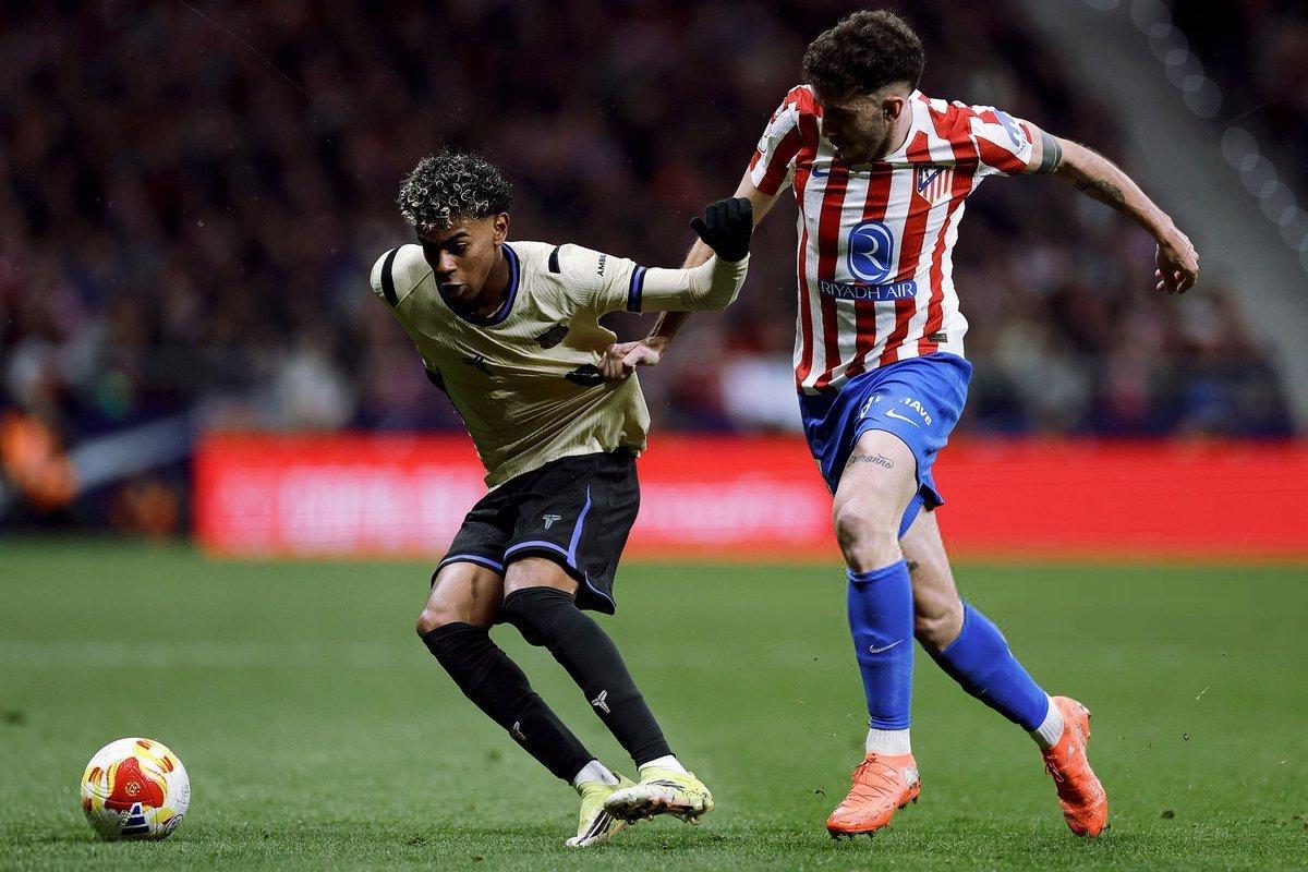 组图：马竞4比0巴萨