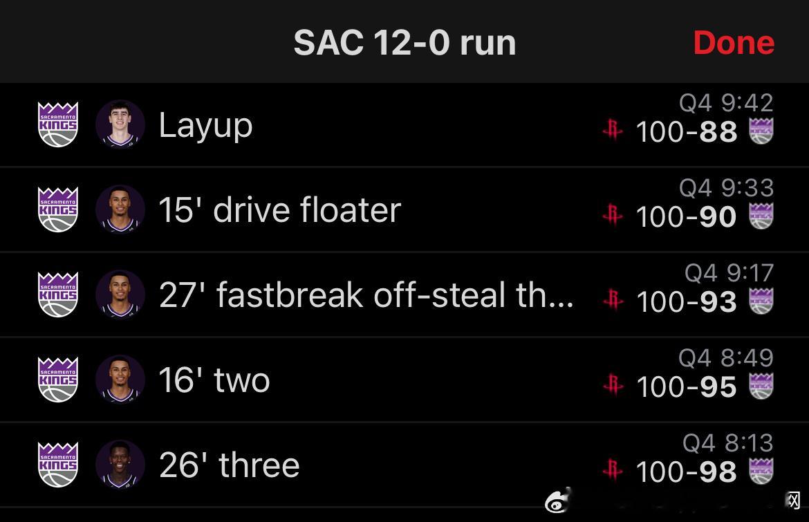 第四节被打了一个12:0才是关键！ 从100:86直接变成100: 98….需要