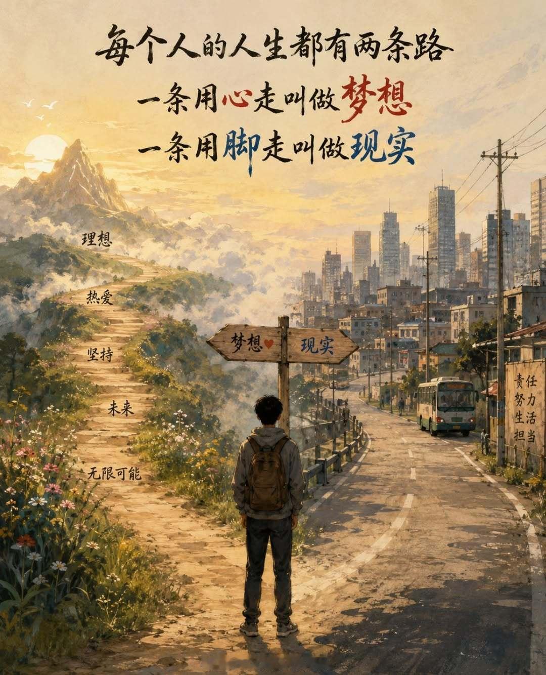 选择一种姿态，让自己活得无可替代，没有所谓的运气，只有绝对的努力。早安！早安,新