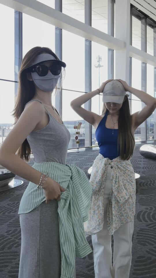 机场素颜穿搭｜✈️