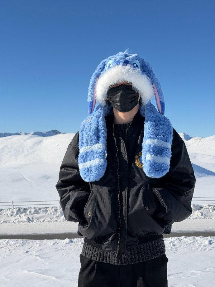 大耳朵鼠鼠小纯已上线坐标：阿勒泰好可爱的帽子，链接发一下 