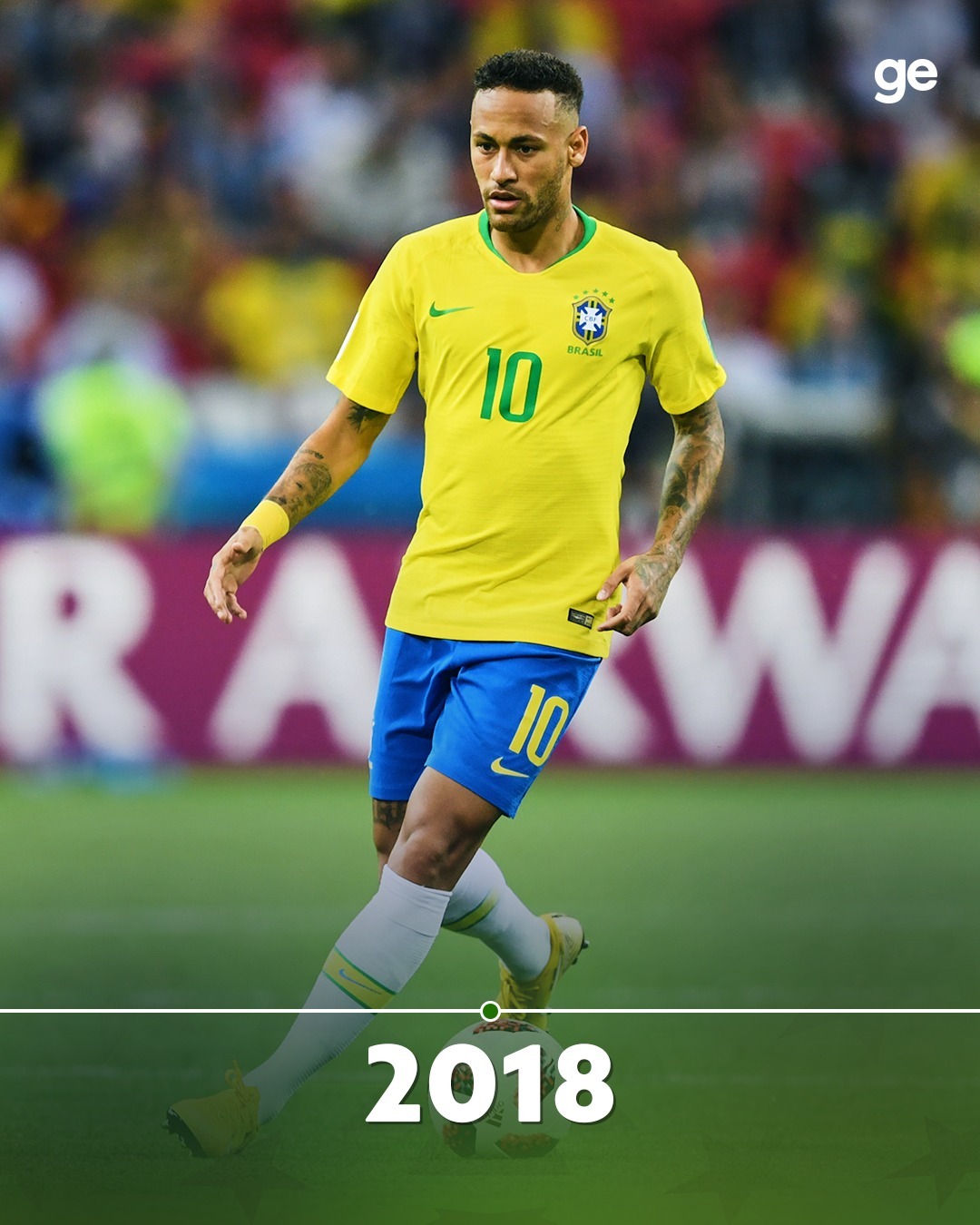 neymar 【四届世界杯登场，内马尔成为巴西队史第四人】此前，巴西国家队贾尔马