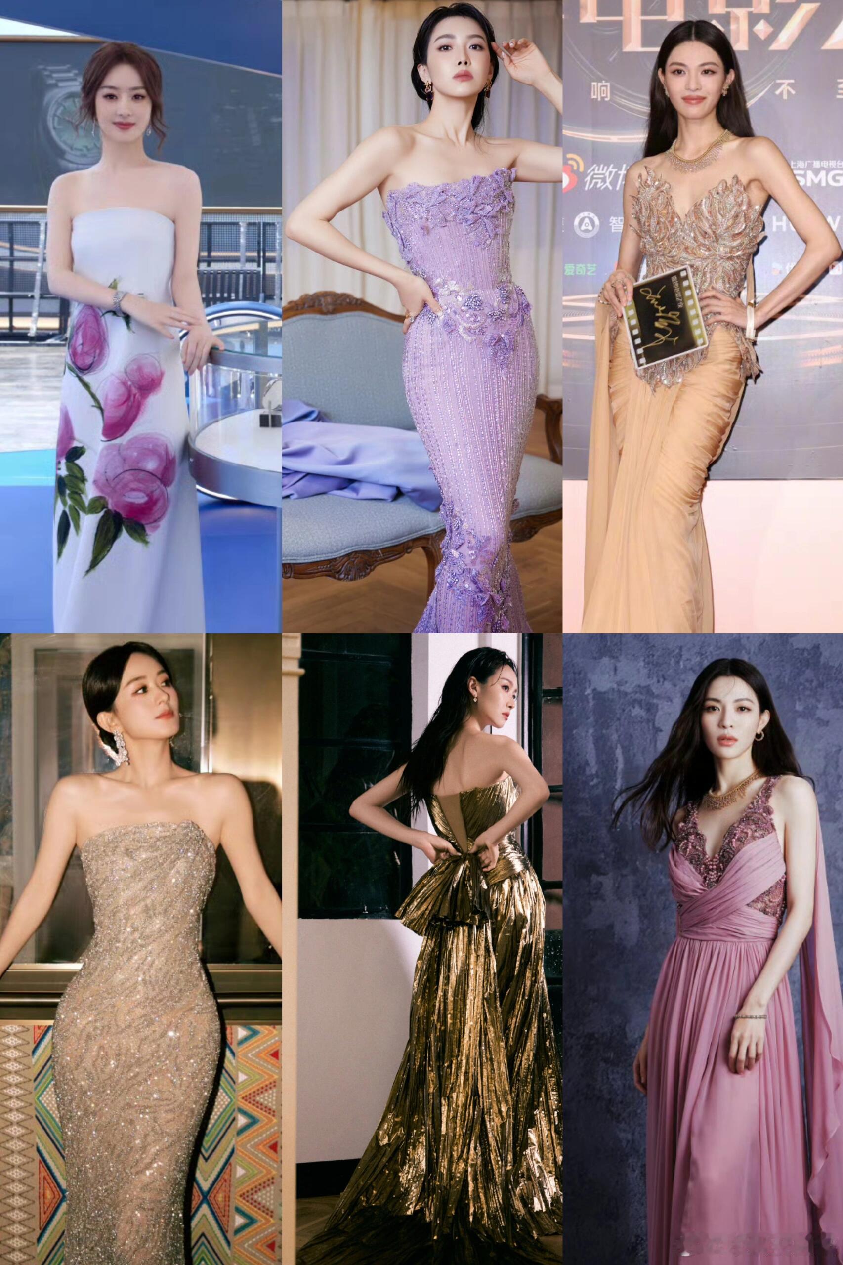三毛近期给女明星的造型赵丽颖-Oscar De La Renta  2025春夏