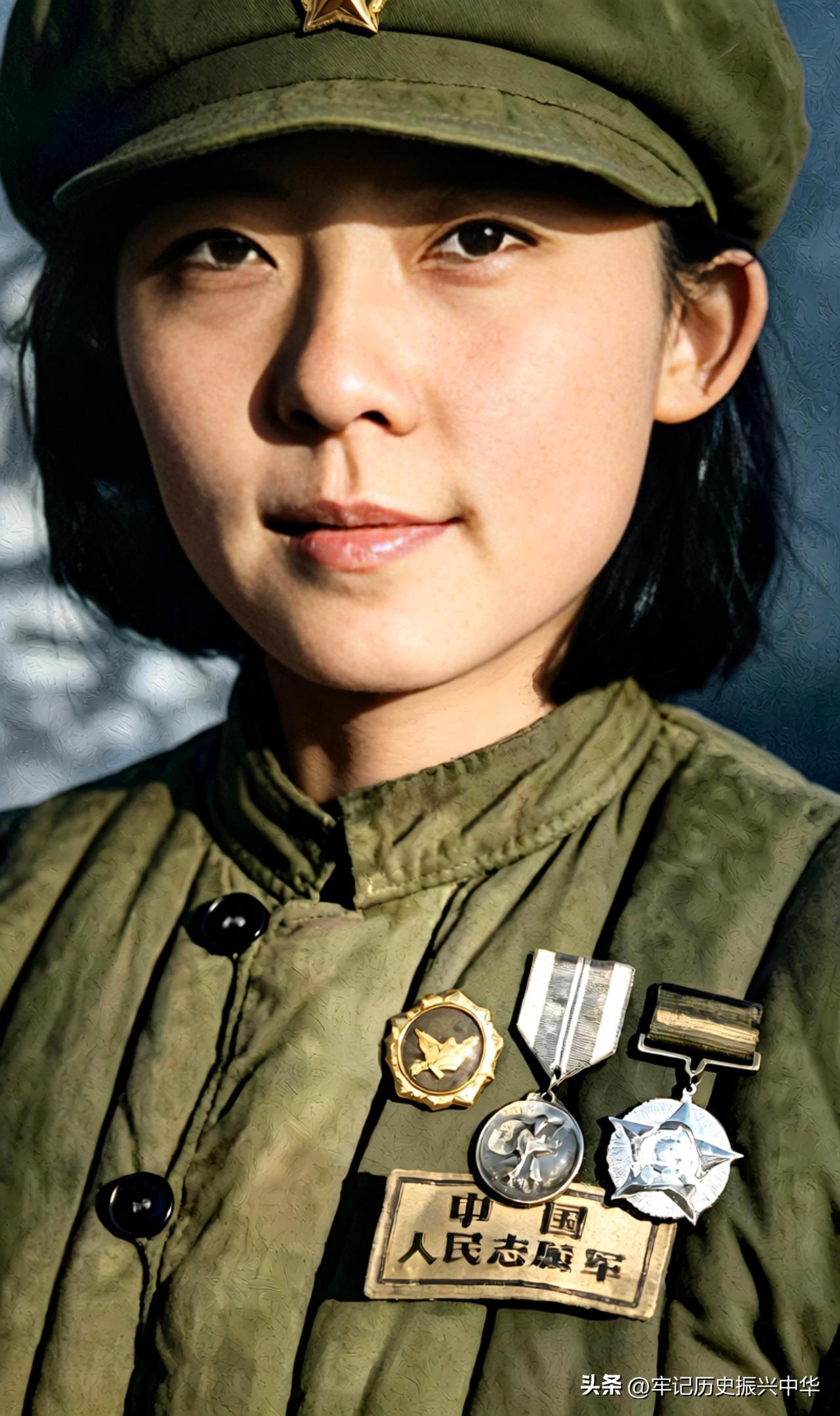 我军第一代雷达兵女战士
照片中这名年轻貌美的志愿军女战士名叫刘无暇。
她是中国人