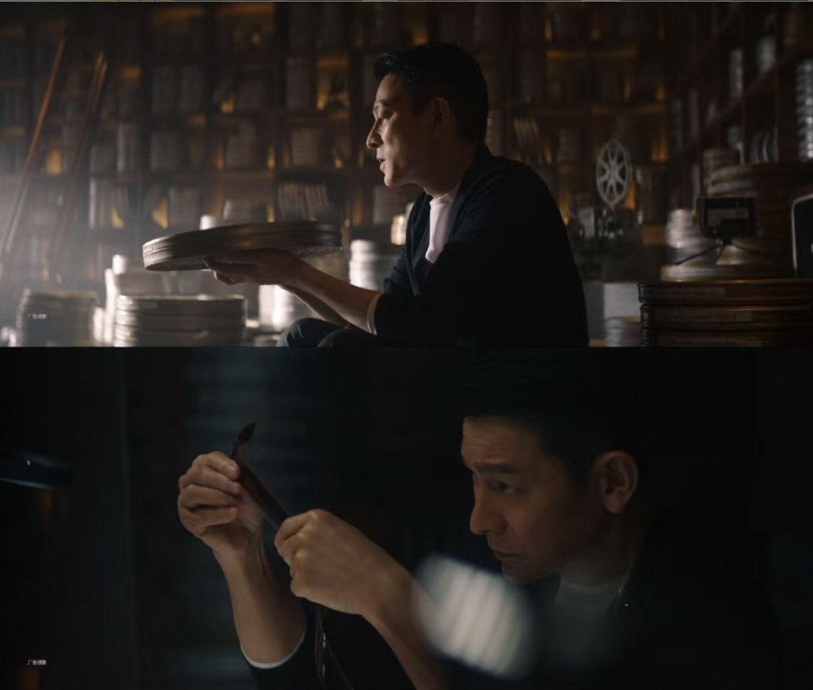 #刘德华新片海边放映##刘德华眼神故事感# 不得不承认刘德华的男神魅力，越品越有