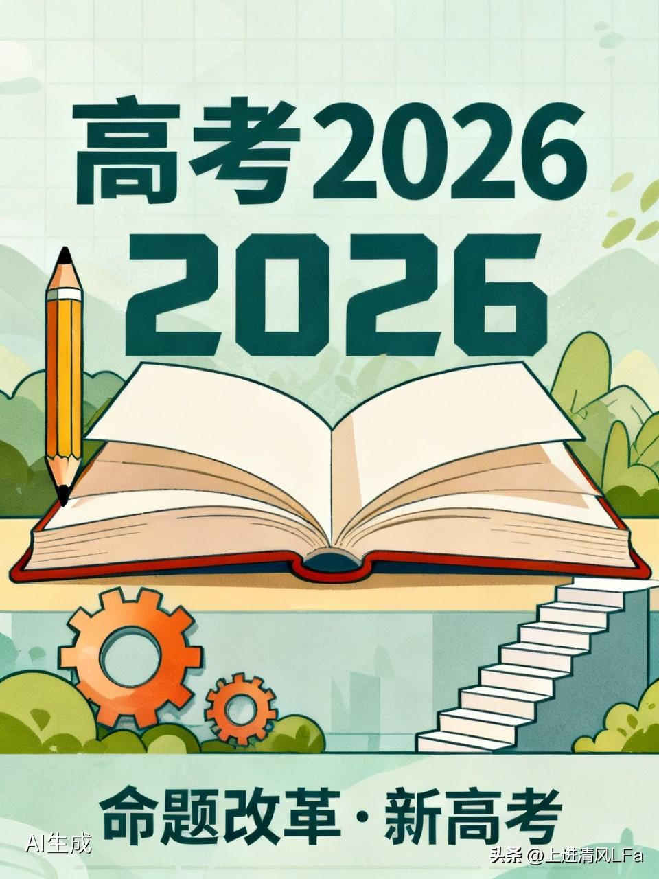 现在高考确实越来越难了。就说2026年，被称作高考最难年。命题全面改革，全科目情
