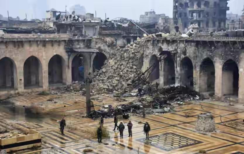 叙利亚不能在雷区上重建经济。

联合国副秘书长弗莱彻说的。

2018年4月，美