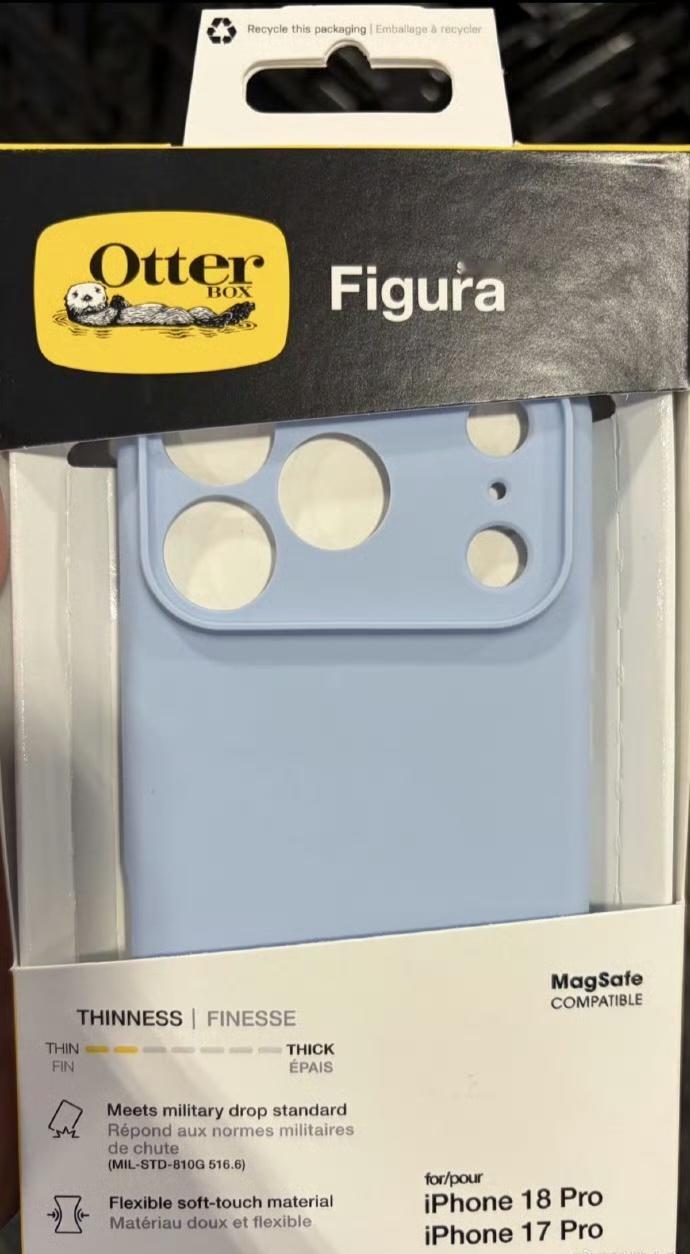 iPhone18Pro手机壳全新曝光感觉这已经是苹果新机发布前的常规营销方式了，