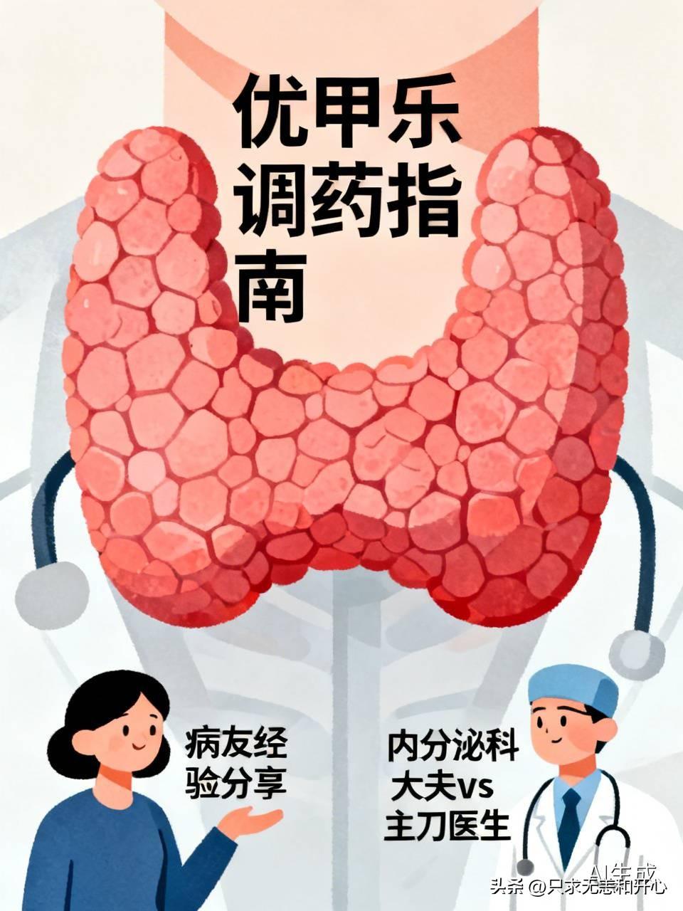 上次回老家，见到二堂姐，她跟我一样的病。
2016年她就做了甲状腺全切手术，并进