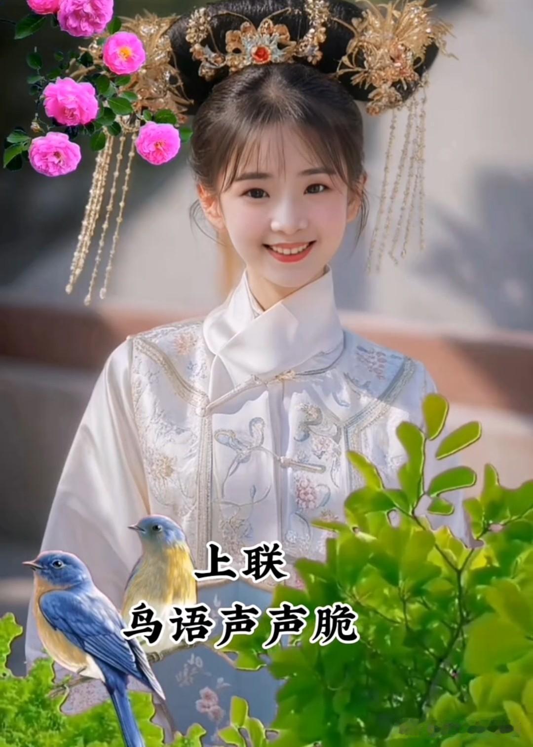 这个对联 已经问了550个人

至今无人对出这个对对联 

上联是：鸟语声声脆