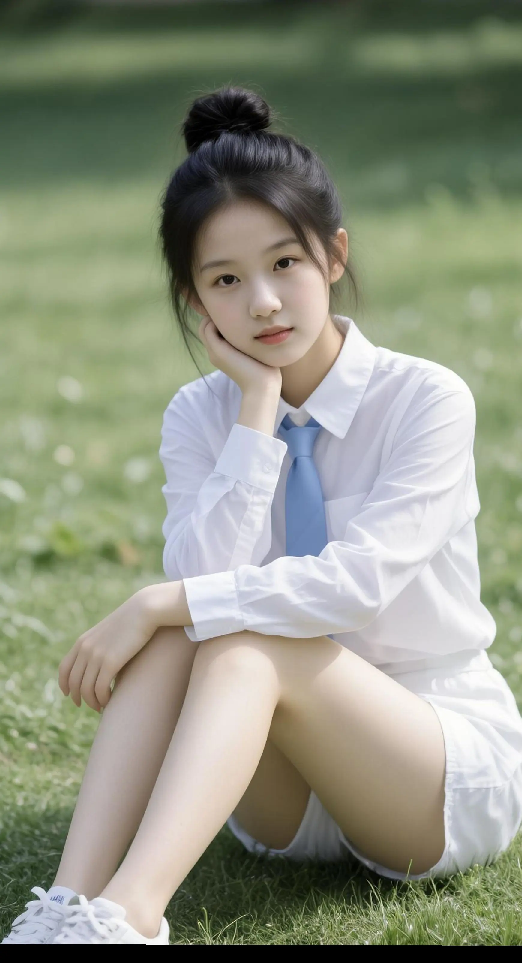 AI校园清新写真 ai创作