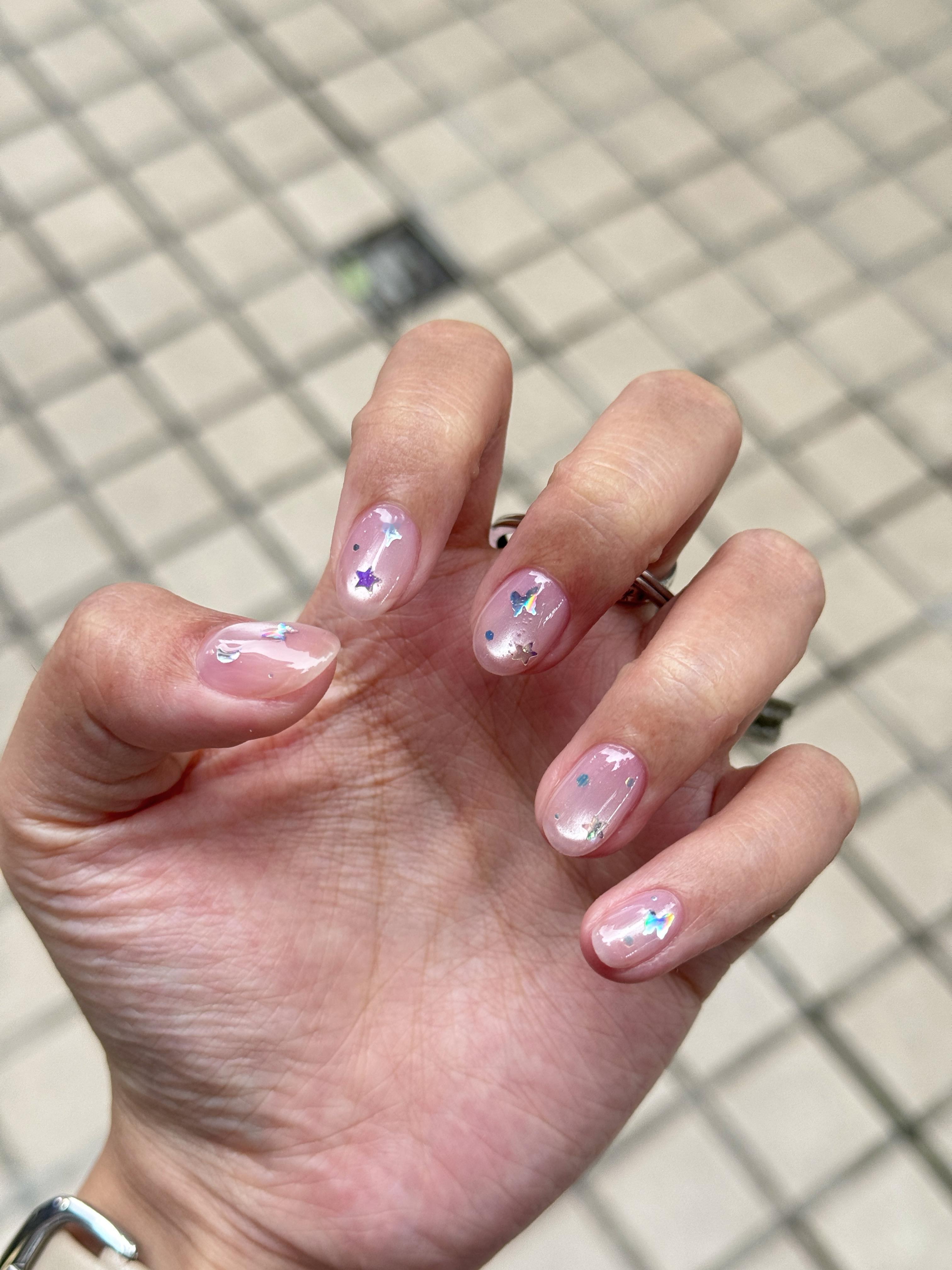 换个新美甲🦋⭐️ 独加记一 ​​​