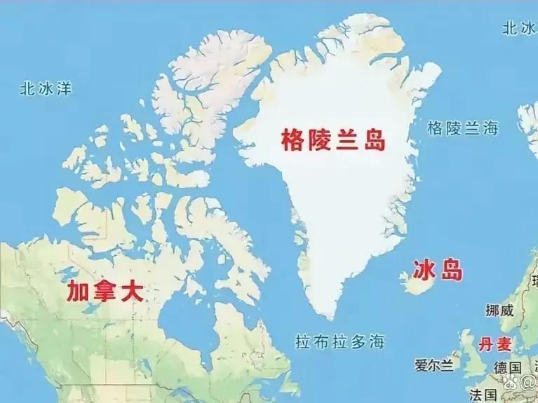 美国：小丹，我必须拿下格陵兰岛！

丹麦：爹，不是说好了跟着您吃香喝辣，一起欺负