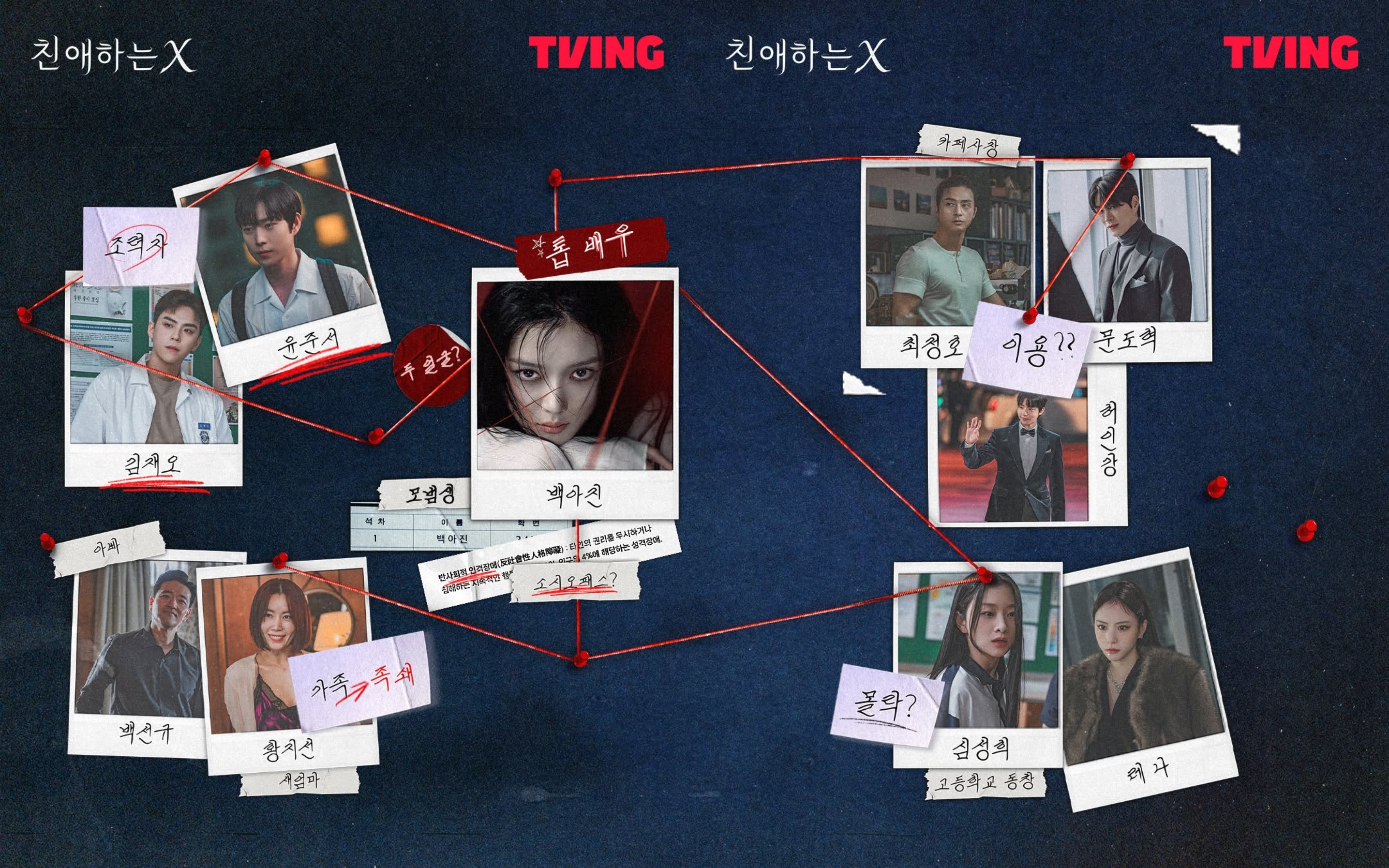 亲爱的x 白雅珍和她的X们的关系网🔥一个错综复杂的故事就此展开！第1-4集将于