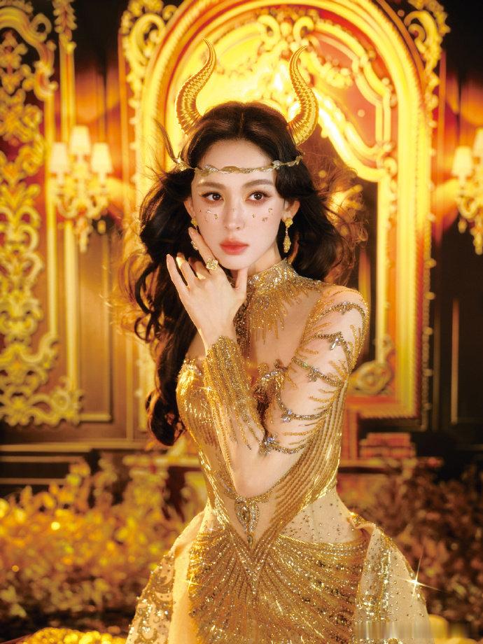 娜扎金牛神话大片娜扎有这张脸在，你拿什么输，cos金牛女神这形象也真是活灵活现的