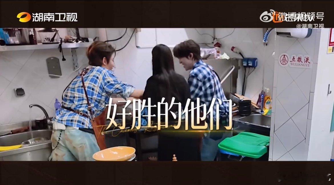 用湖南卫视预告的方式打开沈月洗碗中餐厅版回家的诱惑 沈月洗碗时的突发奇想，被合伙