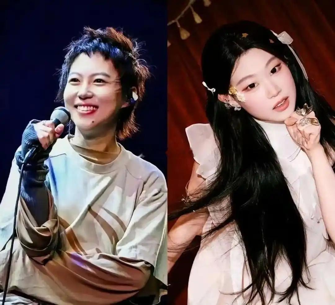 网友对窦靖童莫名其妙的宽容，可能她爹妈太牛加上她比较低调吧，同样是星二代沈佳润唱