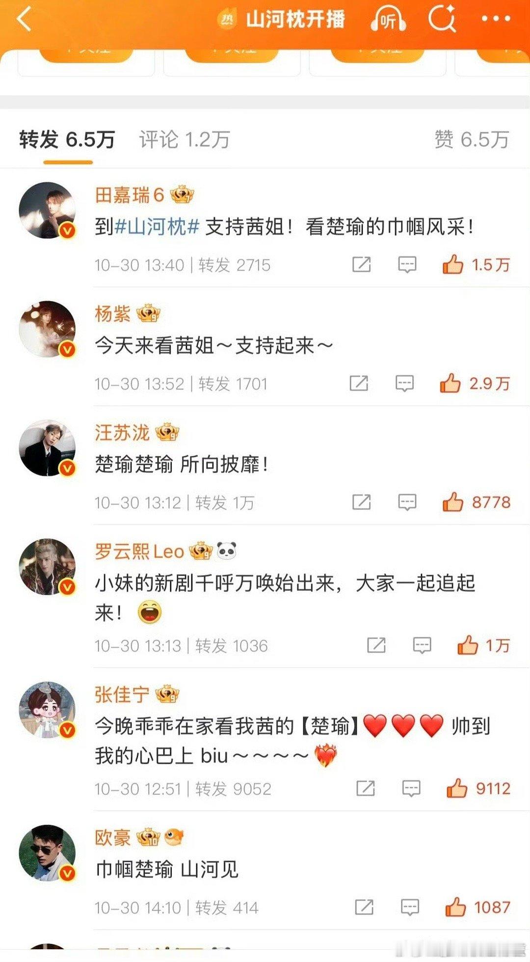 山河枕看了吗？宋茜这也摇了不少人 ​​​