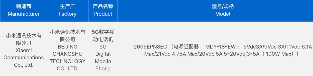 小米17 Max正式入网啦，确认支持100W闪充！大家对新机有什么期待吗？是旗舰