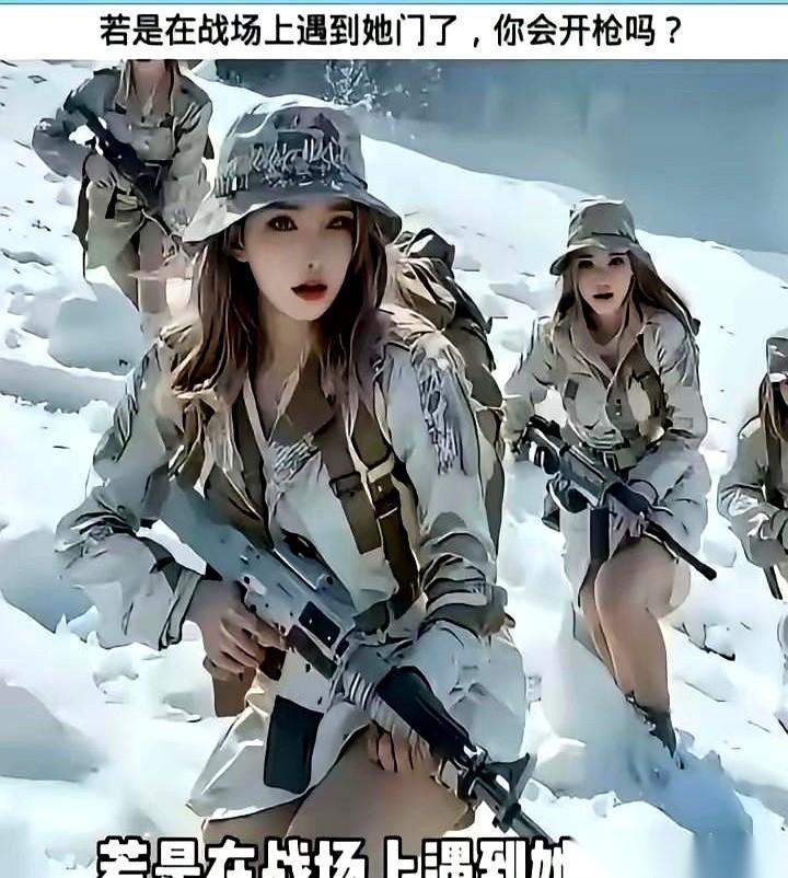 战场上，哪儿还有什么男人女人？
你告诉我。
在你对面的，只有一种身份：敌人。
她