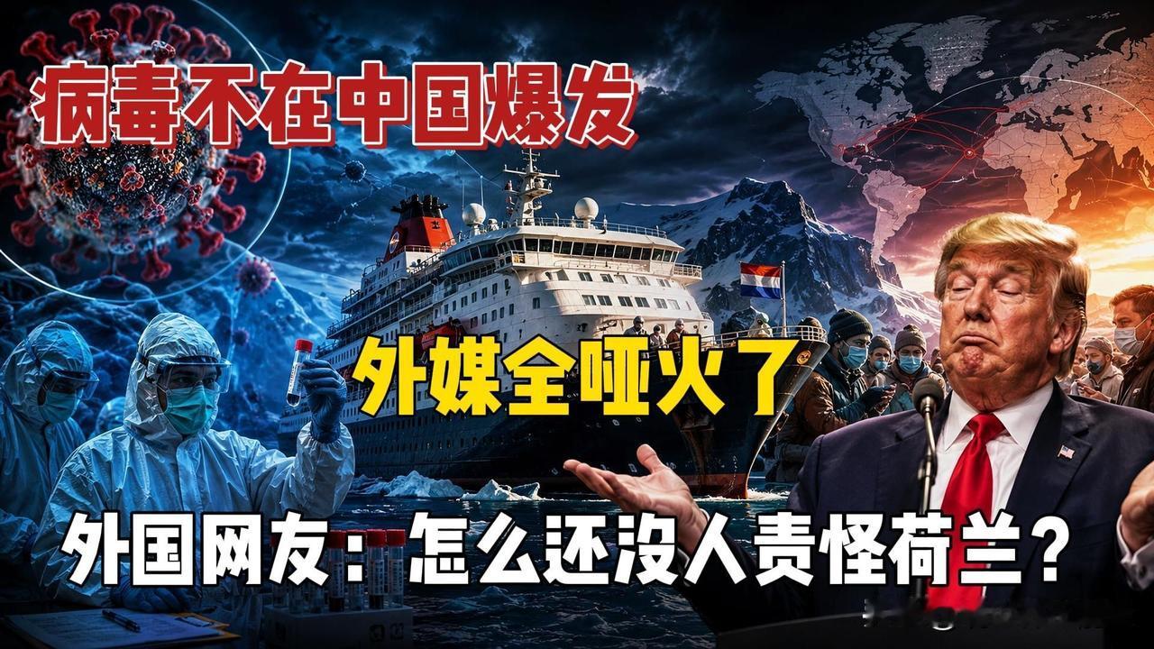 病毒不在中国爆发外媒全哑火了，外国网友：怎么还没人责怪荷兰？