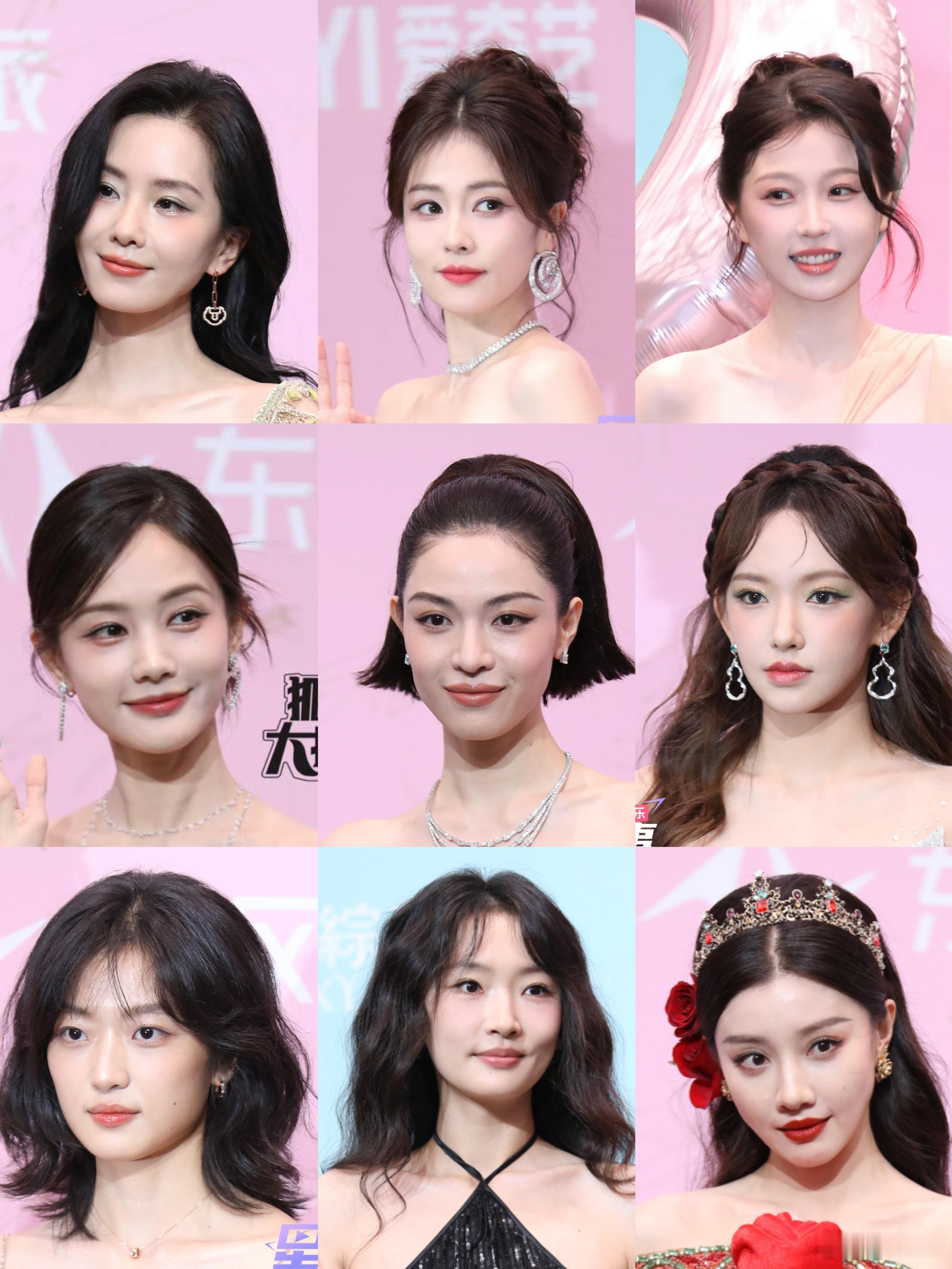 尖叫之夜红毯 尖叫之夜红毯女明星怼脸生图，谁美到你了 