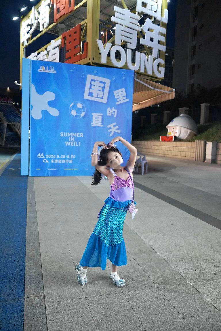 甜甜的六一时光✨逛市集玩游戏敲开心厦门宝妈听我的！！东围创意市集六一太懂小朋友了