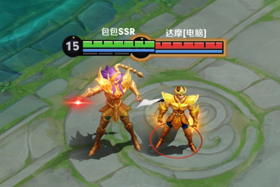#王者荣耀# 大家都是圣斗士[doge]你怎么发育这么好？兄弟你好大！#墨子圣斗