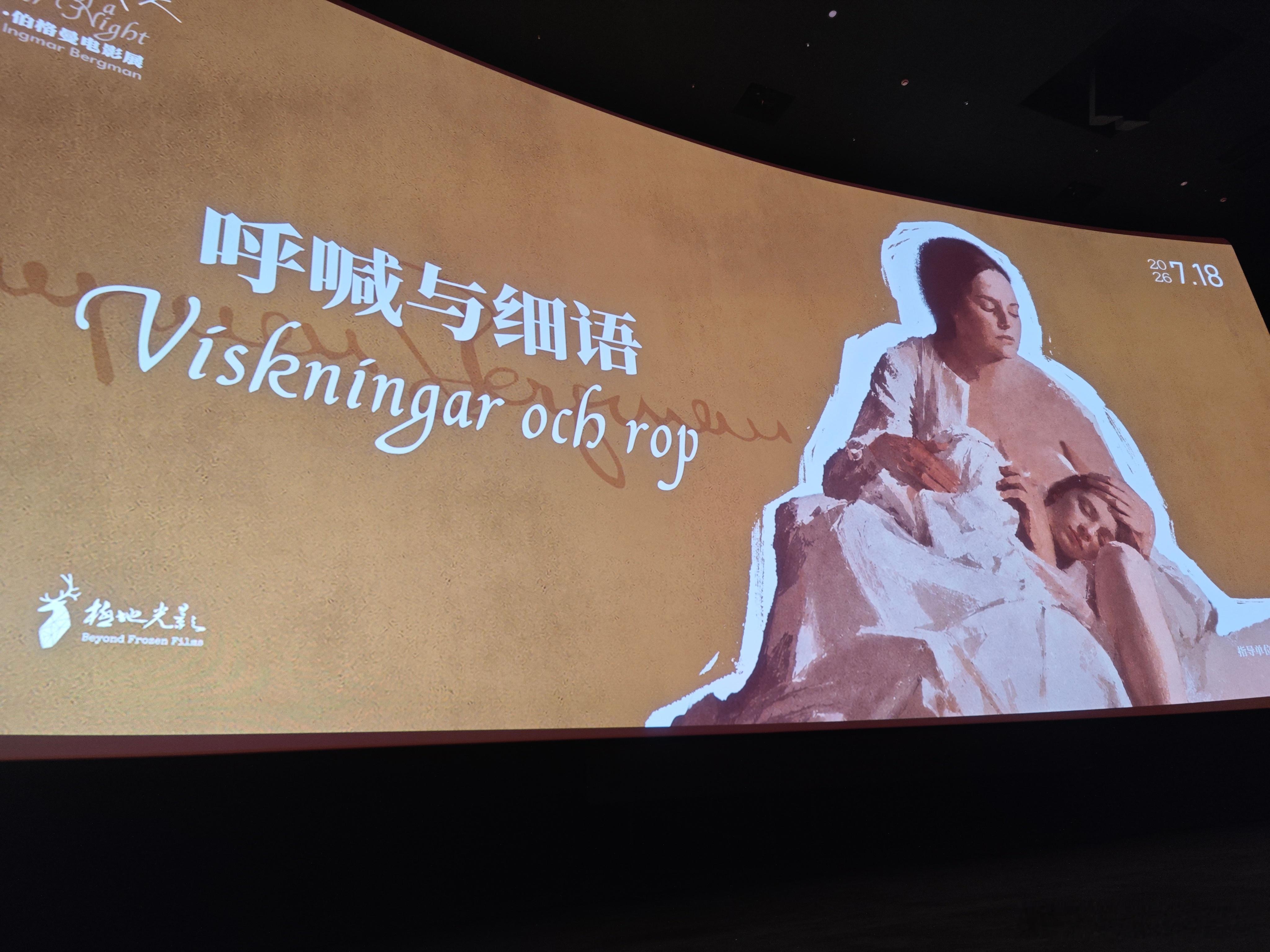 《呼喊与细语》1972 瑞典伯格曼的镜头下是人性与亲情最赤裸的模样。电影的情绪，