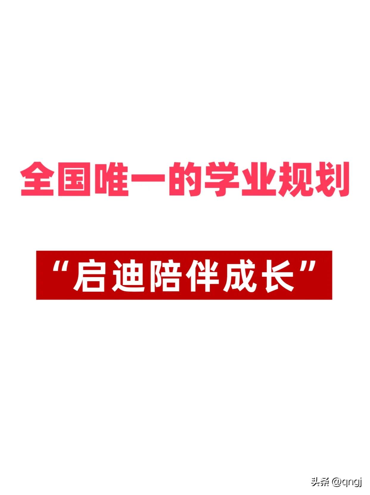 全国唯一的学业规划“启迪陪伴成长”计划招生啦：
招生对象：高一高二
形式：一对一