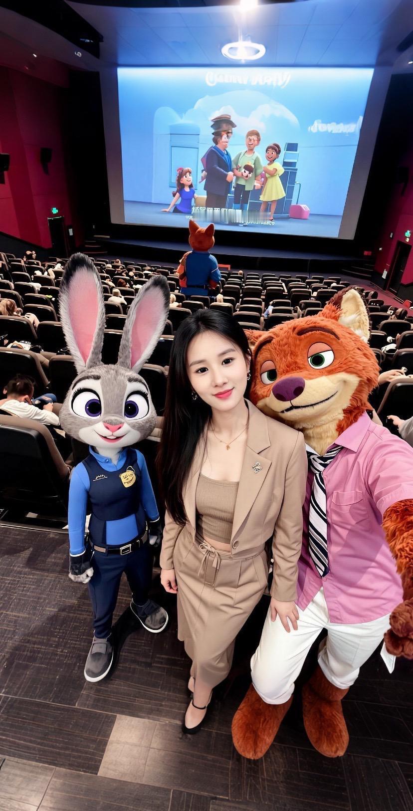 AI扩图 一口气吃遍疯狂动物城