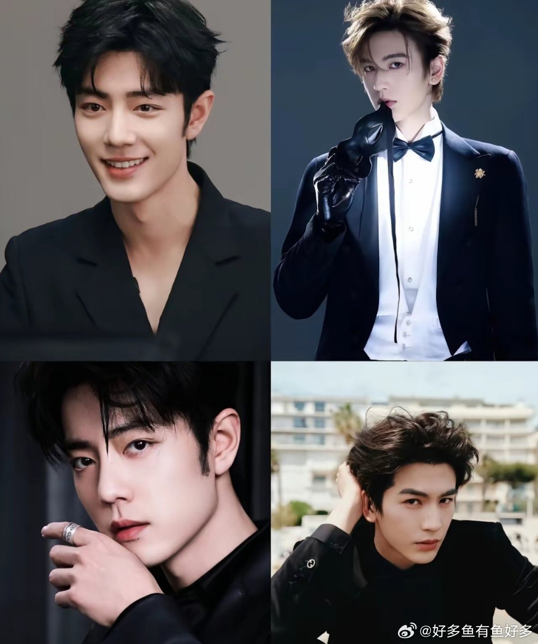 一边是拥有自己进行曲的“张凌赫”，一边是刚拿下SMG视帝的肖战，问了一下身边的男