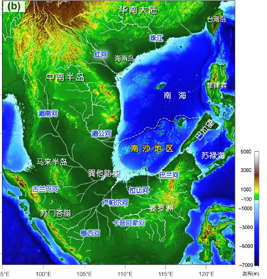 巽他陆架:把东南亚岛屿连成一片