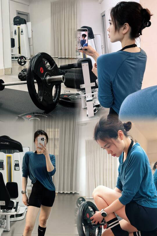 你永远无法判断一个女孩在健身