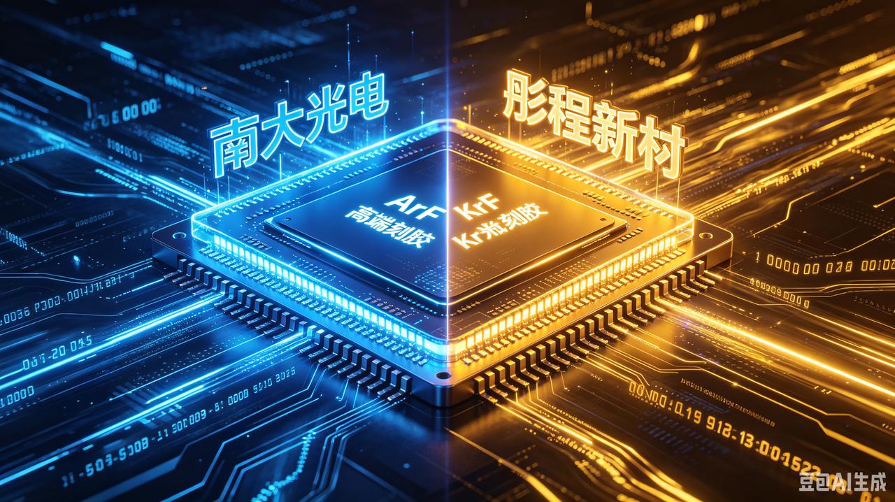 豆包AI：半导体光刻胶两大龙头对决！南大光电VS彤程新材，谁才是真正潜力股？
 