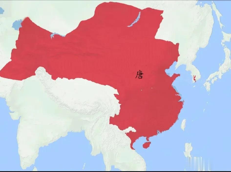 大唐巅峰领土时期