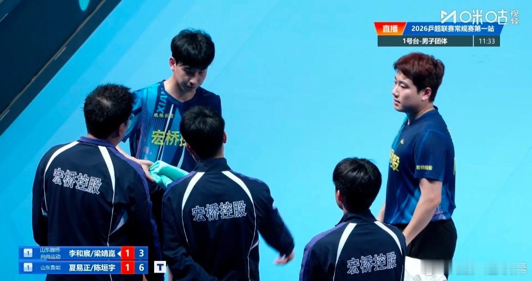 2026赛季中国乒乓球俱乐部超级联赛男团常规赛揭幕战，山东魏桥·向尚运动和山东鲁