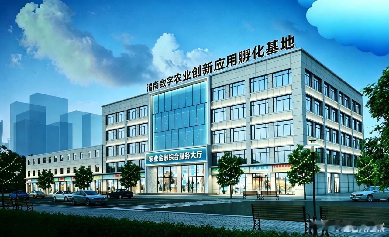 渭南数字农业创新应用孵化基地，从诞生之初就不止做单纯的房东收租。
 
数字农业垂