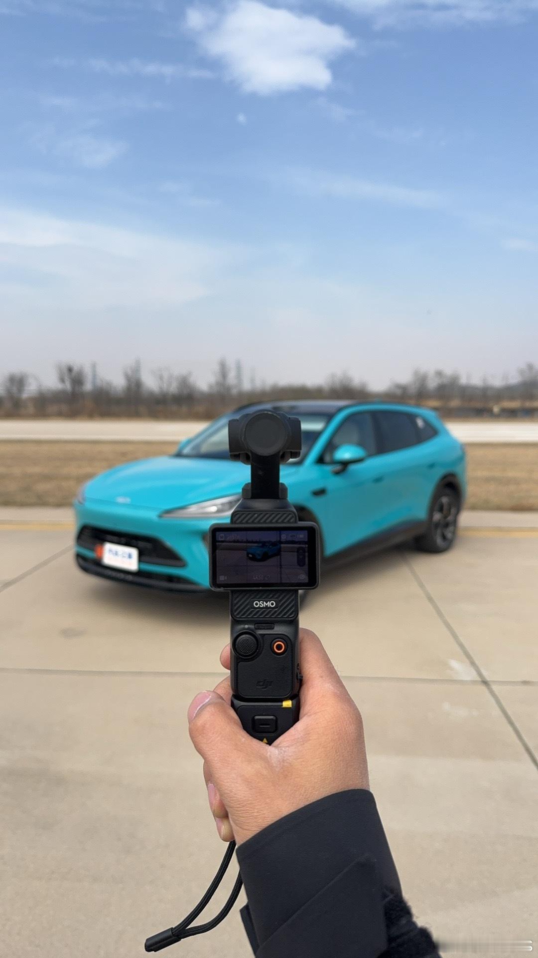 Pocket3对抗5级风略吃力