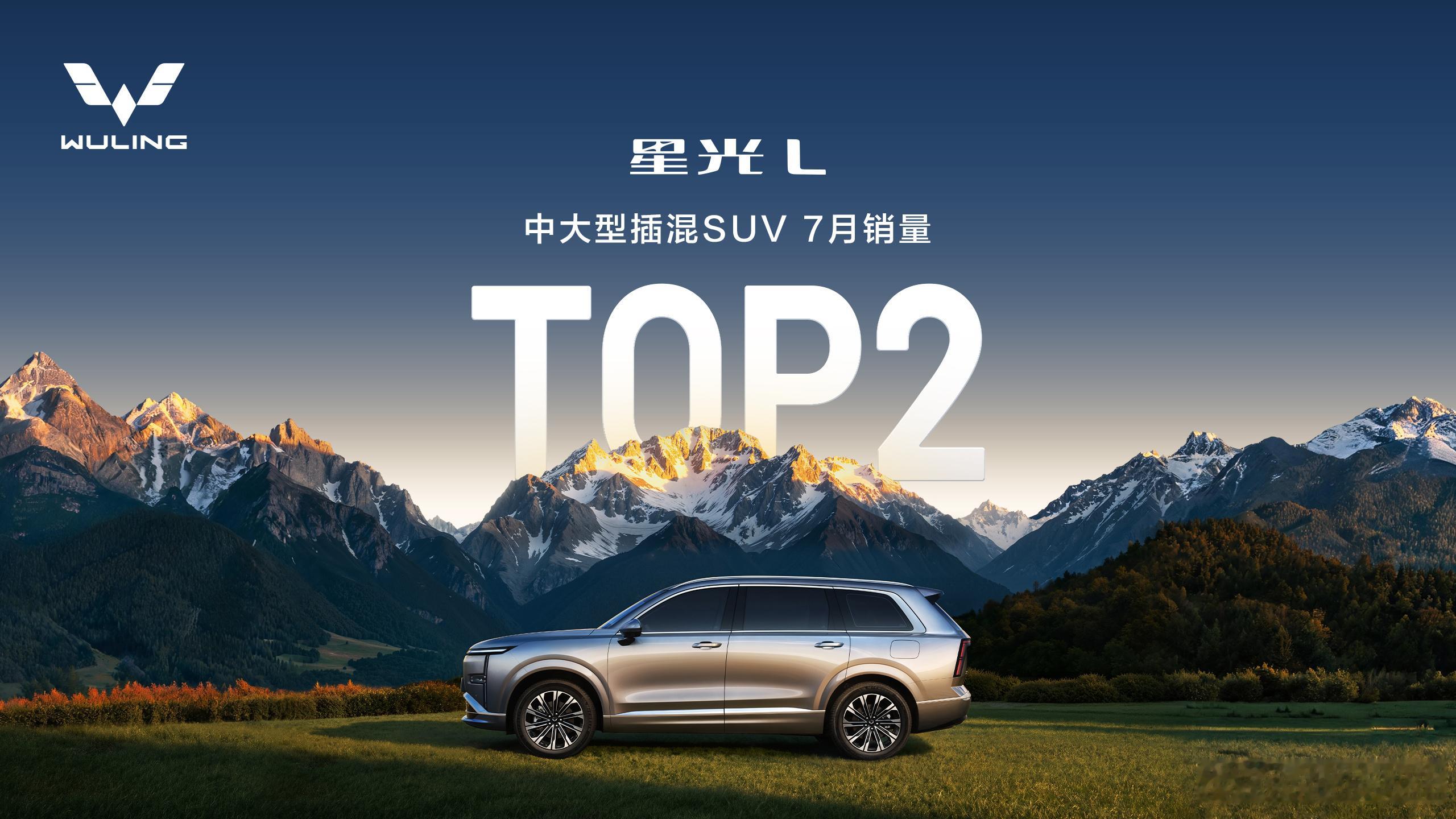 星光L 上市首月斩获中大型插混SUV7月销量TOP2热度、口碑齐走高星光L上市1