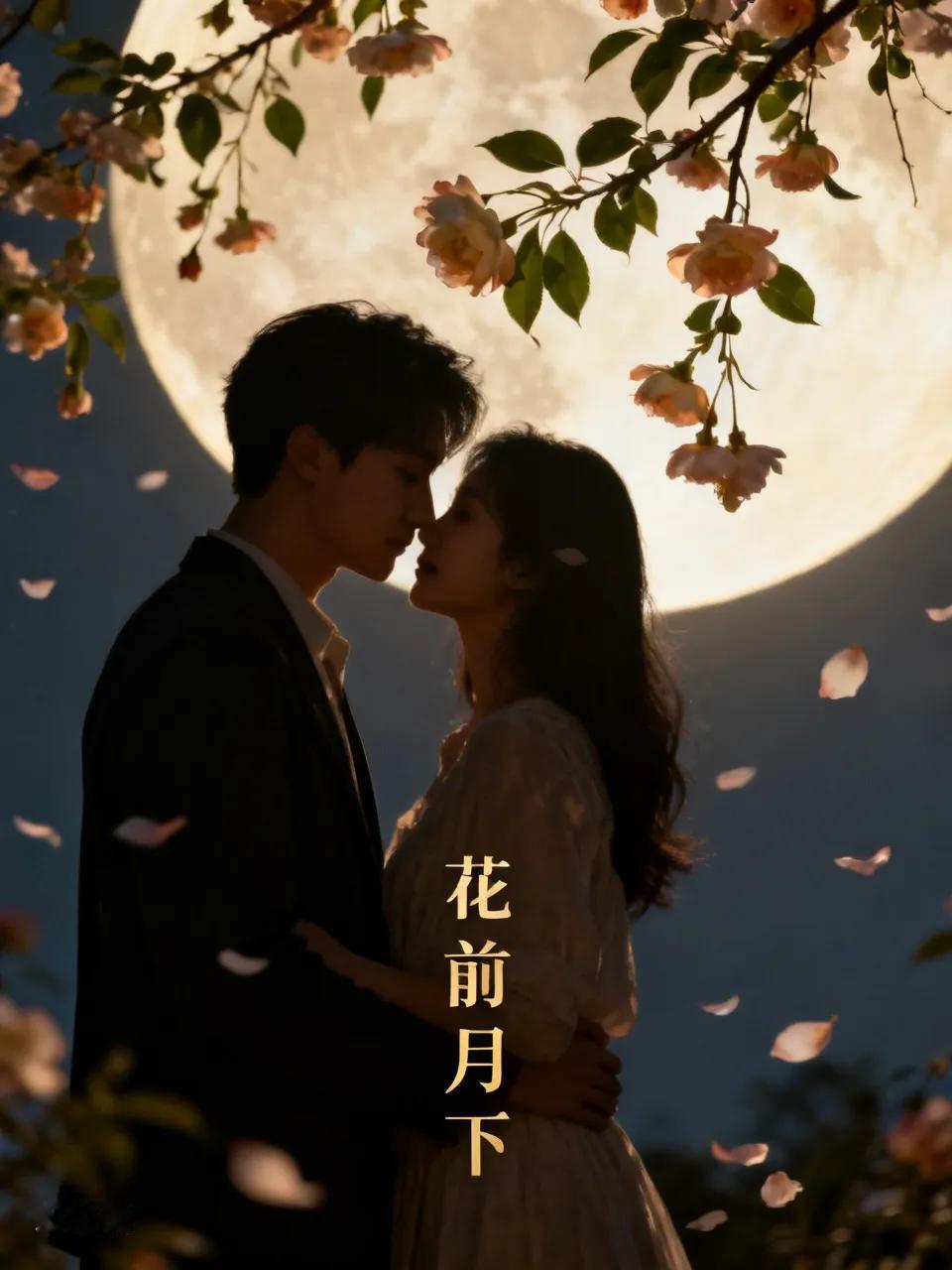 出上：青山知鸟语，
对下：碧月懂人情。