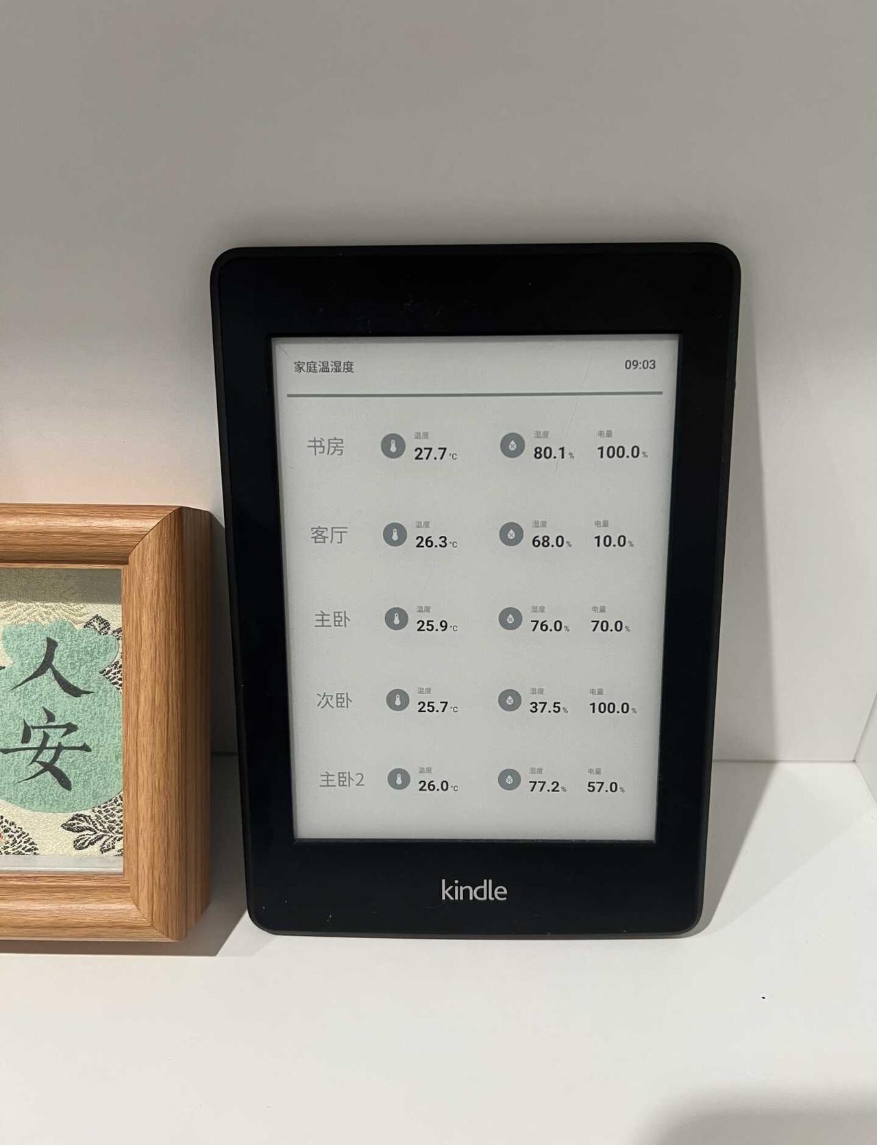跟风改造泡面神器，kindle变家居信息显示屏
最近刷到好多人改造旧 Kindl