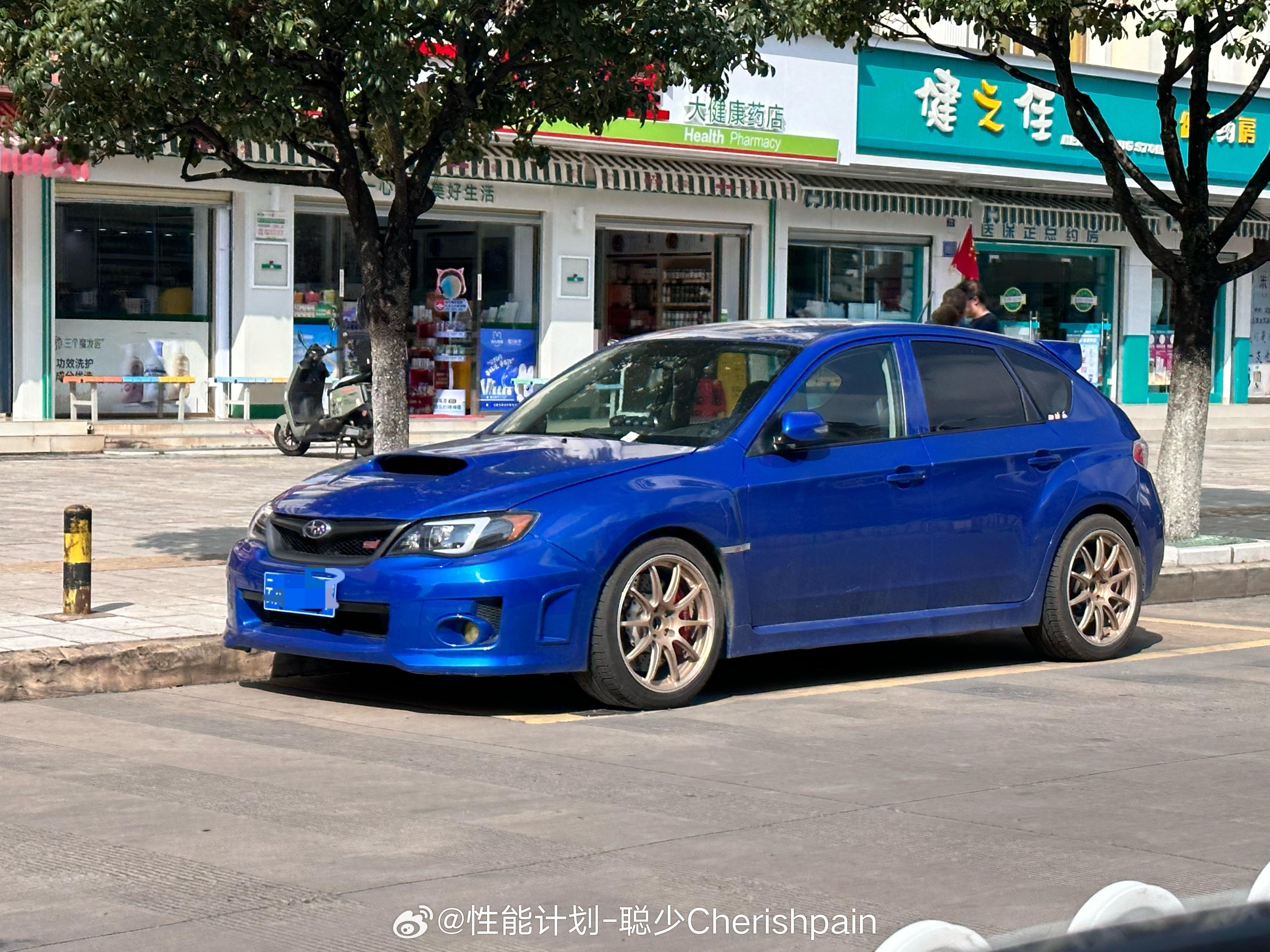 看见了我曾经的dream car 十代翼豹STI，EJ257+DCCD+6速手动
