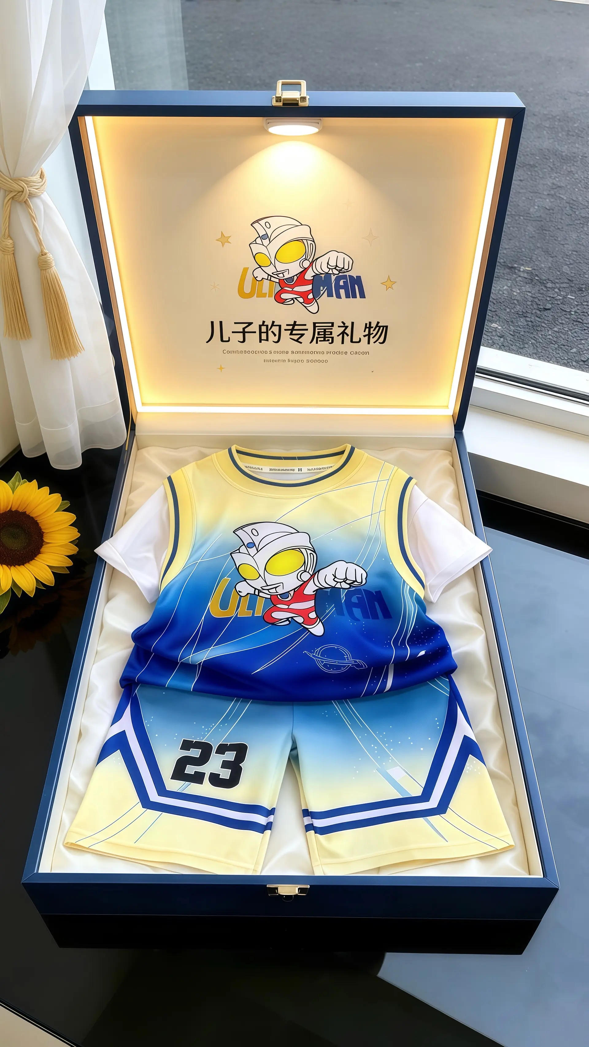 男宝穿搭 奥特曼男童套装 哪个奥特曼是你的光 我就是这条gai最亮的仔...